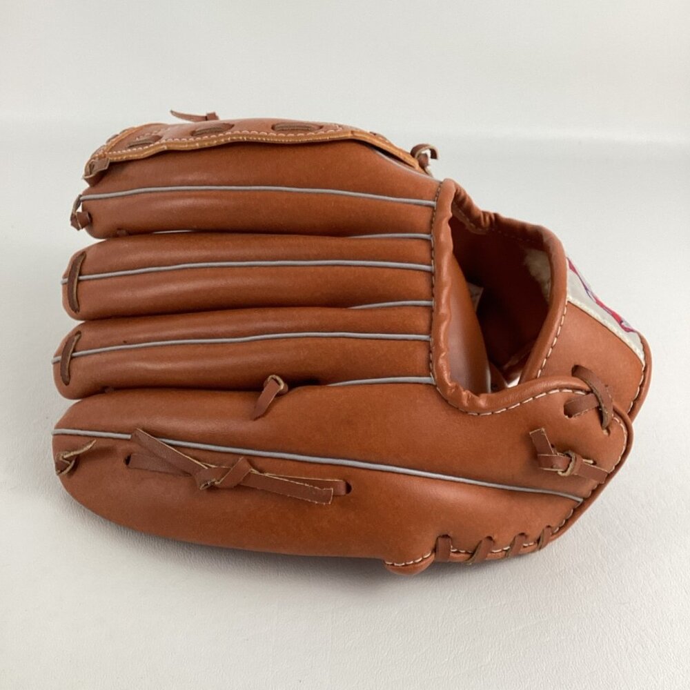 Cleveland Indians Baseball Glove Genuine Cowhide Laced Flex Action 2606 - Picture 3 of 10